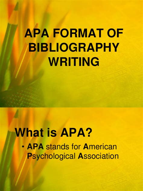 Image result for APA Format Picture
