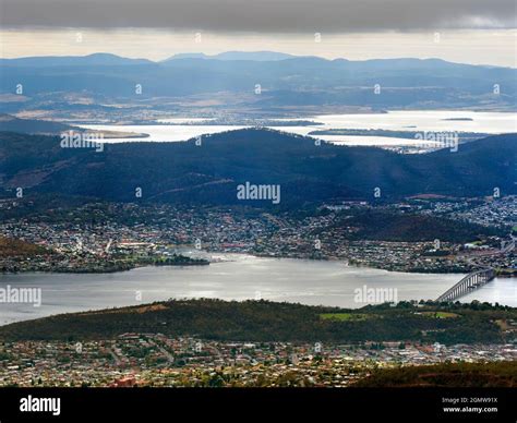Hobart, Tasmania, Australia - 17 February 2109; Hobart is the capital of Tasmania, Australia. It ...