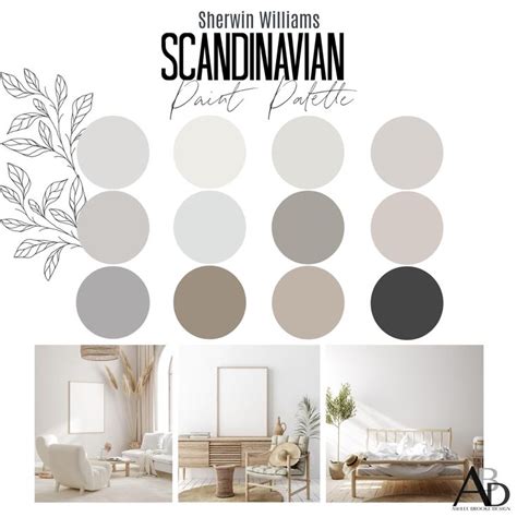 scandinavian interior colours