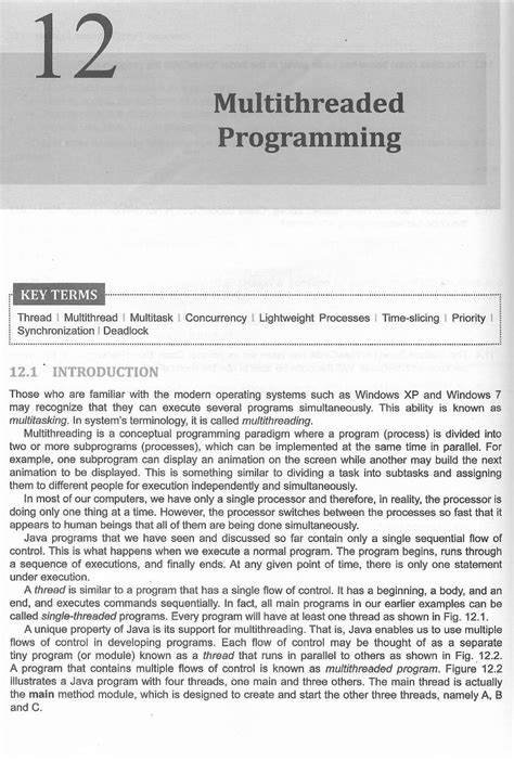 Image result for Multi-Threaded Programming Java Ktu