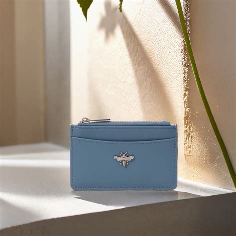 Blue Britney Bee Cardholder - Accessorize India