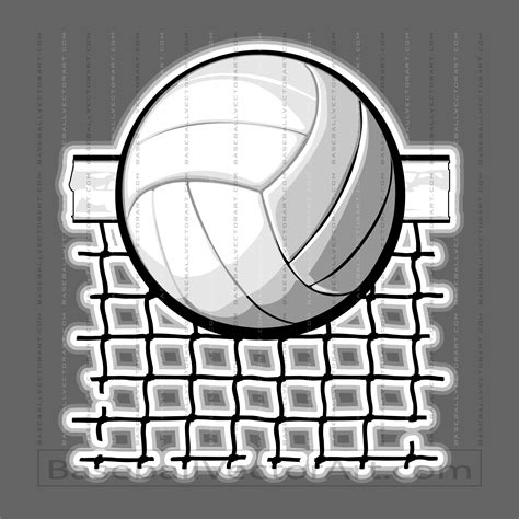 Clipart Volleyball Net | volleyball clipart image | Vector Format