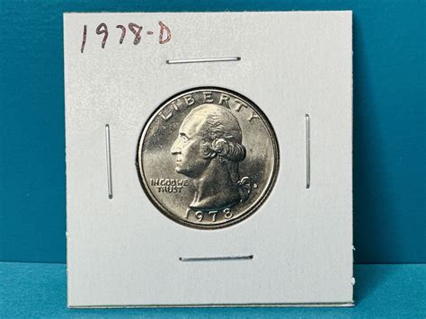 1978-D Washington Quarter - For Sale, Buy Now Online - Item #877347