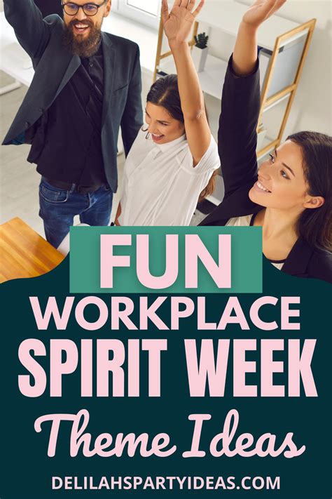 Get Excited for Workplace Spirit Week! | Spirit week themes, Spirit ...