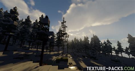 Minecraft Java Shader 1.17 的图像结果