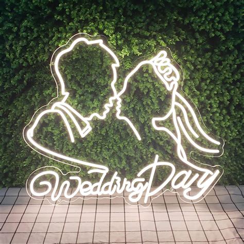 Wedding Day Neon Sign | Liuyang Lamps