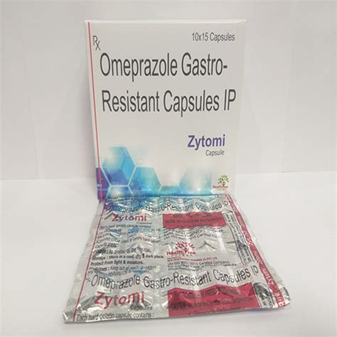 Zytomi - Omeprazole Gastro Resistant Capsules IP - Healthtree Pharma ...