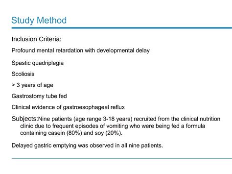Delayed Stomach Emptying Study | PPT