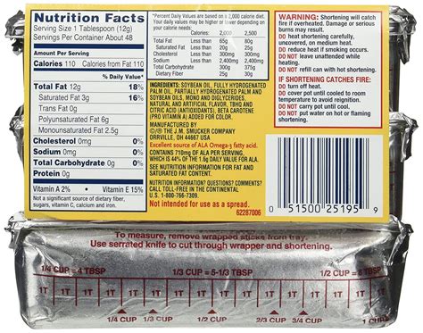 Crisco Baking Sticks Butter Flavor 20oz (Pack of 2) - All-Vegetable ...