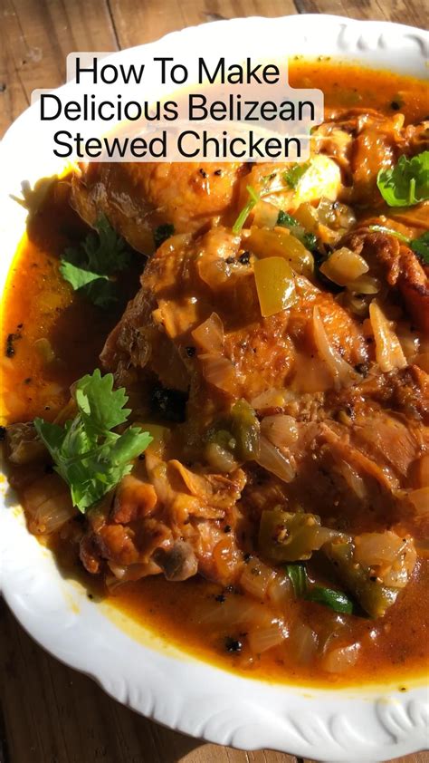 How to make delicious belizean stewed chicken – Artofit