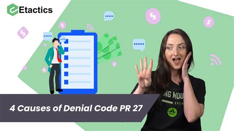 4 Causes of Denial Code PR 27 - YouTube