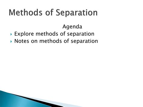 Image result for Separation Methods PowerPoint