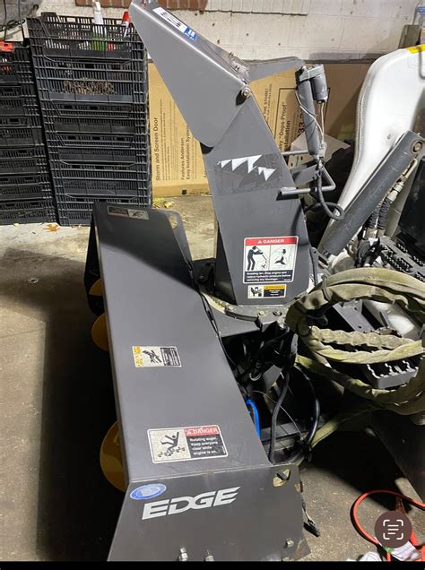 Buy Edge attachments MANITOU- hydraulic quik attach skidsteer snow ...