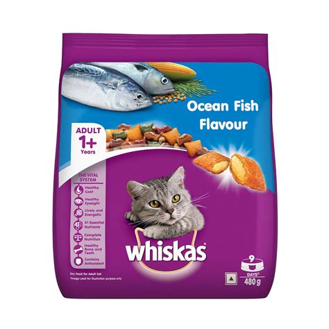 Buy Whiskas Ocean Fish Dry Food for Cats Online - Best Offers! – Petsworld