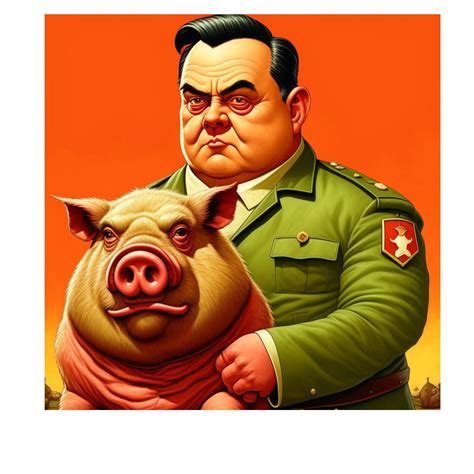 Napoleon Pig Animal Farm