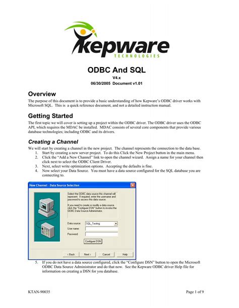 Image result for Create SQL Database for Kepware