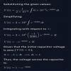 Determine the voltage across a 2- F capacitor if the current through it ...