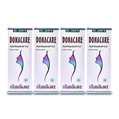 DR. JAIN'S DONACARE Gel Treatment for Dandruff, Anti Hairfall For Men ...
