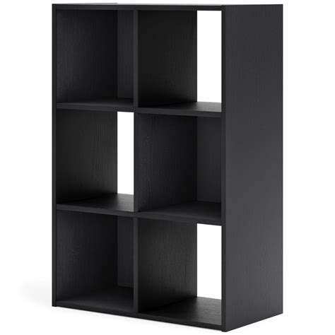 Langdrew - Black - Six Cube Organizer – Washburn's Home Furnishings