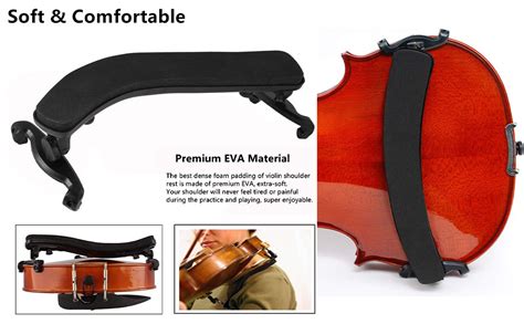 Kadence Violin Shoulder Rest 4/4 3/4 : Amazon.in: Musical Instruments