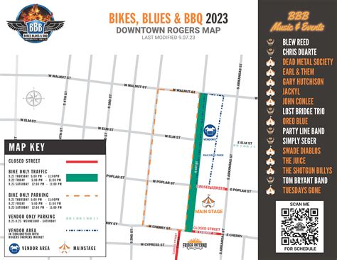 Bikes Blues & BBQ | Bikes Blues and BBQ Printable Maps
