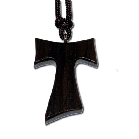 Wooden Tau Cross with Cord : Amazon.in: Home & Kitchen
