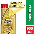 Castrol 3420024 POWER1 4T 10W-40 API SN Synthetic Engine Oil for Bikes ...
