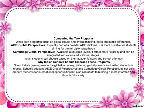 The Importance of AICE and Cambridge Global Perspectives for Indian Students.ppt