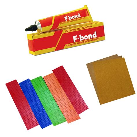 Buy Sug Cricket Bat Toe Guard 5 Pcs with F-Bond & 4 Pcs Sand Paper for ...