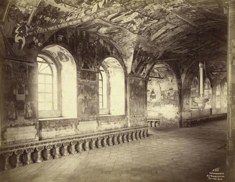 Фото "Часть западной паперти в церкви Иоанна Предтечи в Толчкове", 1885 ...