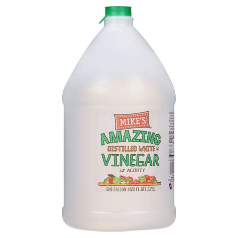 Mike's Amazing Distilled White Vinegar, one gallon - Fairway
