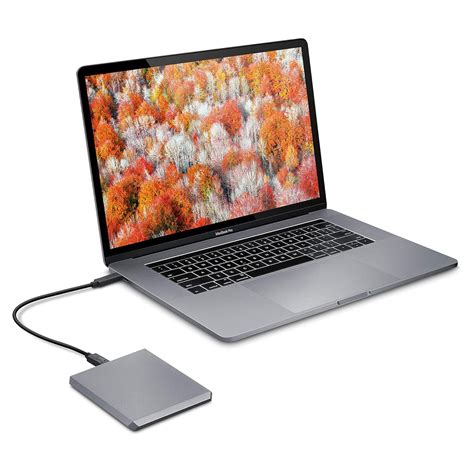 LaCie Mobile Drive External Hard Drive HDD Space Gray USB-C USB 3.0, f ...
