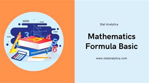 Image result for Basic Mathematics Formula