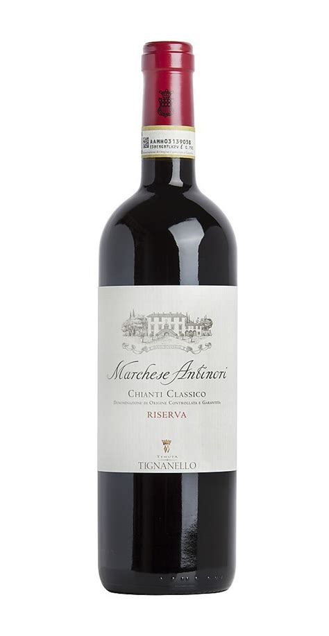 Chianti Classico Riserva "Marchese Antinori Tenuta Tignanello" DOCG ...