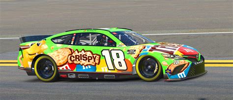 Kyle Busch 2022 M&Ms Crispy 2015 Throwback scheme (Fictional) by Aledam ...