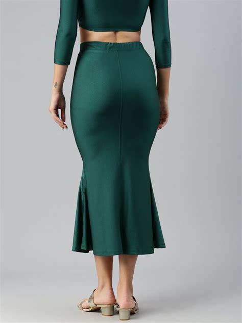 Prisma Saree Shaper - Bottle Green: Perfect Fit and Comfort