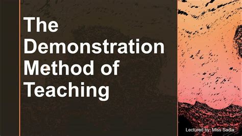 Example of Teachinh Demonstrate 的图像结果