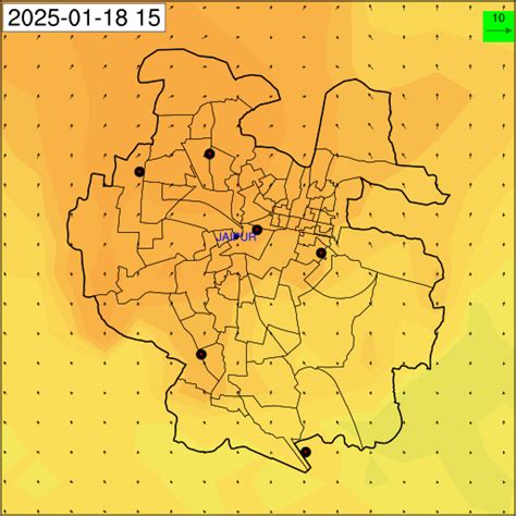 Jaipur - Air Quality Early Warning System, Project by Indian Institute ...