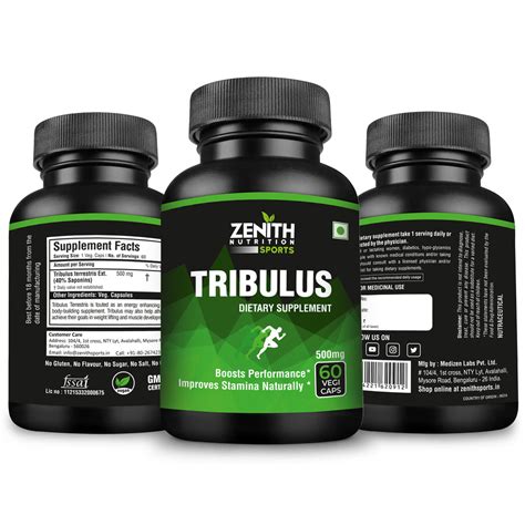 Zenith Sports Tribulus Capsules