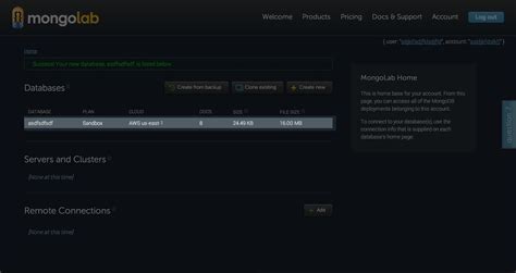 Node.js Database 的图像结果
