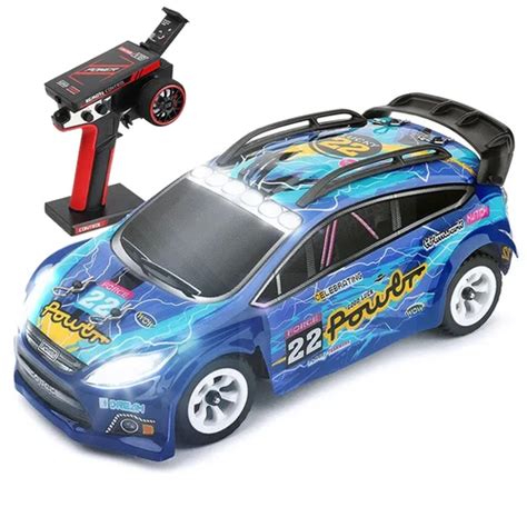 Wltoys 284010 RC Drift Car 1/28 2.4G 4WD RTR with LED Lights High Speed ...