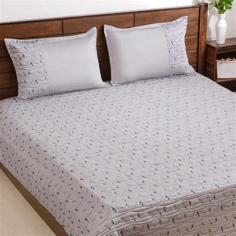 Bedding Set - Buy Pure Cotton King Size Bed Cover Online | Nestasia