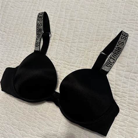 Victoria’s Secret bling strap bombshell bra -size... - Depop