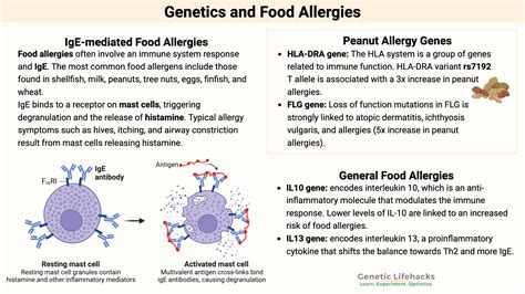 Genetics and Food Allergies