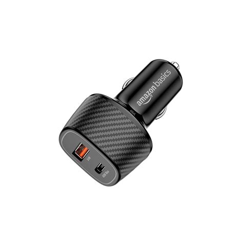 Amazon Basics - Car Charger with Dual Output | Fast Charging ...
