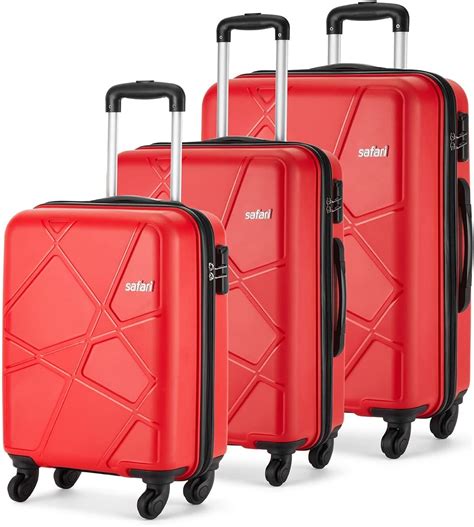 Buy VIP Cosmos Black Trolley Bags Set of 3 | Polypropylene Number Lock ...