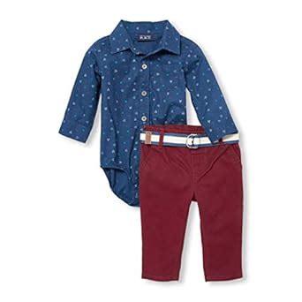 Buy The Children's Place baby-boys Long Sleeve Pant Set, Captainnvy, 6 ...