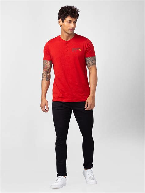 Spykar Men Black Cotton Slim Fit Narrow Length Jeans (Skinny)