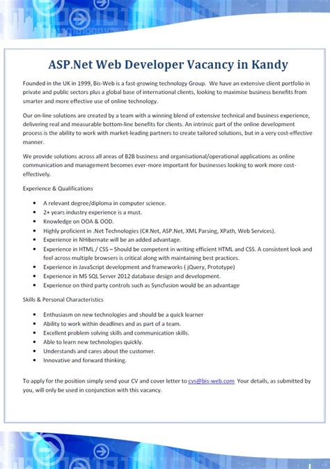 Image result for ASP.NET Web Developer