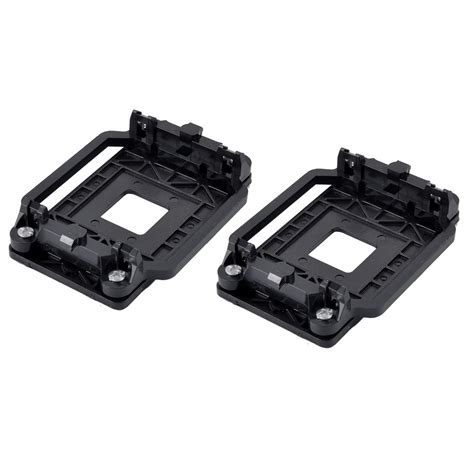 Generic Plastic AMD CPU Fan Stand Bracket Base Socket 2pcs Black for ...